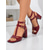 cheap Dress Sandals-Women&#039;s Black Patent Leather Dress Sandals with Block Heels – Elegant Office-Ready T-Strap Shoes for Work and Formal Outings