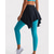 voordelige Yoga shorts &amp; fietsers-Dames Yogarok Asymetrische zoom Fitness Broeken Effen Kleur Zwart Blauw Licht Paars Sport Sportkleding Micro-elastisch