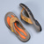 billige Ferietøfler-Herre utendørs flip-flop sandaler med T-stropp og polstret såle, slitesterkt mønster, sporty utseende for voksne, egnet for strandaktiviteter, fotturer, bruk ved bassengkanten, sommerferie