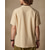 cheap Men&#039;s Casual Shirts-Men&#039;s Shirt Summer Shirt Casual Shirt Beach Shirt Button Up Shirt Black Apricot Short Sleeve Plain Band Collar Vacation Hawaiian Clothing Apparel Polyester Fashion Casual Comfortable