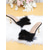 cheap Formal-Women&#039;s Pink Fuzzy Open Toe Wedding Mules with Satin Finish and Kitten Heels, Fluffy Bridal Slippers for Bride Getting Ready, Bachelorette Party or Indoor Reception