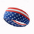 cheap Hair Styling Accessories-American Flag Headbands for Men 4th of July Patriotic Twisted Hair Band Red White Blue Stretchy Athletic Hair Accessories for USA Independence Day Memorial Day