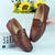 cheap Casual Loafers-Men's Brown Loafers &amp; Slip-Ons with Soft Footbed, Stylish Stitching and Comfortable Fit - Perfect for Business Casual, Everyday Wear and Weekend Outings