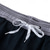 billige Herre Elite Shorts-Herre Shorts Strandshorts Snorer Fargeblokk Hurtigtørkende Utendørs Knelengde utendørs Feriereise Hjem Ferie Etnisk stil Svart+Grå Mørkerød Elastisk
