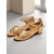 economico Scarpe per balli latini-sandali da ballo per bambini con cinturino marrone e piccolo tacco a gattino - comode scarpe da ballo per lezioni di danza e spettacoli per bambini