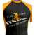 ieftine Tricouri pentru bărbați-Bărbați Jersey de ciclism Grafic Bloc Culoare Literă &amp; Număr Manșon scurt Bicicletă Tricou Tee Topuri cu 3 buzunare spate Rezistent la UV Uscare rapidă Fermoar Față Dungi reflectorizante Sport
