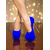 cheap Nightlife Party-Women&#039;s Red Suede Platform Heels with Metallic Stiletto and Waterproof Platform for Nightlife Parties