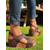cheap Casual Sandals-Women’s Black Wedge Sandals with Zipper — Faux Leather Studded Open-Toe Heels, Cork Platform Design, for Vacation, Beach and Weekend Outings