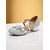 cheap Practice Dance Shoes-Girls&#039;s Glitter Gold Low Heel Dance Shoes with Bow and Cross Straps - Sparkly Performance Footwear for Youth Stage Shows, Ballroom Practice and Talent Competitions
