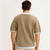 abordables Polo classique pour homme-Homme Polo Pull polo en tricot Affaires Occasionnel Col en V Manche Courte Formel Bloc de Couleur Nouveauté Été Toutes saisons Noir Blanche Kaki Vert Véronèse Polo