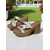 cheap Vacation Sandals-Women&#039;s Pearl Studded Chunky Heel Sandals with Wood-Texture Platform, Elegant Slip-On Style for Summer Parties, Casual Dates, and Resort Wear