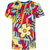 cheap Tops-Hippie Cosplay Costume T-shirt Rainbow Graphic For Men&#039;s Adults&#039; Halloween Carnival 3D Print Street Festival