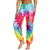 cheap Bottoms-Retro Vintage Boho 1970s Harem pants Yoga Pants Hippie Tie Dye Smocked Waist Rainbow Women&#039;s Halloween Carnival Pride Parade Pride Month Festival Adults&#039; Pants