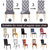 abordables Funda para silla de comedor-Funda elástica para silla de comedor, funda para taburete de bar, funda para taburete de mostrador, funda para silla de pub, funda para taburete de cafetería, funda extraíble para asiento de silla,