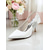 olcso Slingback pumpák-női szatén, slingback, peep toe, elegáns masnival - stílusos magassarkú koktélpartikra és estélyi viseletre