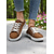 preiswerte Damen-Sneaker-Grüne Slip-On-Sneaker aus Canvas für Damen mit Schnürung – bequeme Sneaker ohne Fersenriemen, ideal zum Spazierengehen, Einkaufen, für den Schulweg und entspannte Sommertage