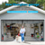 cheap Window Screen &amp; Door Screen-Garage Screen Door Magnetic Garage Door Screen Magnetic Closure Fiberglass Garage Screen Doors for Car Garage Pull Down for Patio, Porch, Window to Keep Bugs Out