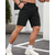 abordables short de travail-Homme Robe Short Short Burmuda Shorts de Travail Avec Poches Uni Confort Respirant Longueur Genou Extérieur Affaires Mode Occasionnel Noir Blanche