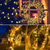 cheap Solar String Lights-1 Pc Outdoor String Lights Solar Waterproof Light String 12M 39FT 100 LED Beads Courtyard Garden Lawn Villa Fence Balcony Decorative Light Wedding Halloween  Festival Atmosphere Light String