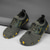 preiswerte Lässige Schnürschuhe-braun-schwarze Freizeit-Sportschuhe für Herren mit Spritzdetail – leichte, sportlich inspirierte Sneaker für die Stadt und Wanderungen im Freien