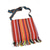 baratos Malas a tira-colo-Bolsa transversal feminina com franjas bordadas e coloridas no estilo boho – bolsa de ombro de lona étnica tribal com borlas e contas de madeira para festivais, viagens e passeios casuais