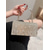 voordelige Clutches &amp; Avondtasjes-Elegante avondtas van kristal voor dames met zilveren ketting, kralendetails en hoogwaardige rits, perfect voor bruiloften, feesten en formele evenementen.