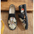 ieftine Pantofi casual slip-on-Espadrile albe pentru bărbați, fără mâneci, cu broderie artistică - încălțăminte elegantă cu design unic de tigru