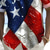 cheap Independence Day Shirts-Independence Day Men&#039;s American US Flag Patriotic Fourth of July Shirt Summer Shirt Button Up Shirt Short Sleeve Fashion Casual Holiday Summer Spring Turndown 3D Print Collared Shirts Front One Pocket