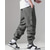 cheap Cargo Pants-Men&#039;s Cargo Pants Trousers Drawstring Elastic Waist Multi Pocket Plain Wearable Outdoor Daily Camping &amp; Hiking Fashion Classic Black Khaki