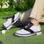 economico Scarpe da Golf da Uomo-scarpe da golf classiche da uomo in bianco e nero con tomaia in similpelle - design versatile per il golf e l'abbigliamento casual