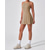 cheap Women's Tennis Dress-Women's Solid Colored Tennis Dress with Built in Shorts and Bra Sports Dress Sleeveless Ruched Breathable Tennis Pickleball Round Dress Khaki Black Dark Navy Tennis Clothing