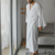cheap Men&#039;s Casual Shirts-Men&#039;s Summer Shirt Casual Shirt Beach Shirt Shrugs White Long Sleeve Solid / Plain Color Deep V Vacation Hawaiian Clothing Apparel Polyester Fashion Casual Comfortable
