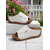 cheap Slide Sandals-Women's Light Blue Wedge Sandals – Open-Toe Slip-On Sandals with Soft Sole for Garden Walks and Summer Casuals