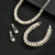 cheap Jewelry Sets-Bridal Jewelry Sets Three-piece Suit Pearl 1 Necklace 1 Bracelet Earrings Women&#039;s Elegant Fashion Sweet Lovely Classic Love Precious Oval Jewelry Set For Wedding Valentine&#039;s Day Birthday