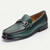 abordables Mocasines de cuero de primera calidad-Mocasines de cuero premium para hombre: zapatos de vestir cómodos y sin cordones para el trabajo, reuniones sociales y entornos informales de negocios.