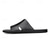 economico Infradito da Vacanza-sandali da uomo in similpelle marrone con punta aperta – comode scarpe estive slip-on per la spiaggia, la piscina o il relax casual