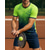 ieftine Cămașă pentru bărbați-Bărbați Grafic Set sport Cămăși și pantaloni scurți Set de tenis 2 Mânecă scurtă Κατά του ιδρώτα Confortabil la umezeală Respirabil Tenis Golf Pickleball Albastru Portocaliu Verde Îmbrăcăminte de