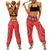 abordables Fondos-Retro Antiguo Boho Años 70 Pantalones Harem Pantalones de yoga Hippie Cintura elástica Mandala Tribal Disfraz Mujer Víspera de Todos los Santos Carnaval vacaciones en la playa Fiesta temática retro
