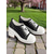 cheap Women&#039;s Sneakers-Women’s Black Platform Chunky Heel Canvas Sneakers – Lace-Up Retro Street Style Shoes for Teens and Young Adults for Daily Walks Campus Life and Casual Outings