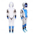 cheap Boys' Costumes-Futuristic Robot Astro Bot Costume Bodysuits STEM Day Cosplay for Men's Boys' Adults Kid's Halloween Carnival Performance Educational Dress Up School Event Dress Up