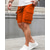 cheap Outdoor-Men&#039;s Cargo Shorts Shorts Summer Shorts Drawstring Elastic Waist Multi Pocket Plain Comfort Wearable Knee Length Outdoor Sport Daily Fashion Casual Black Navy Blue