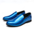 abordables Mocasines-Mocasines metálicos dorados brillantes para hombre: zapatos de vestir de piel sintética de moda para fiestas, recepciones de boda, presentaciones en el escenario, noches de graduación y eventos en clubes nocturnos.