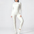 cheap Sets &amp; One-Pieces-Women&#039;s Bodysuit Front Zipper High Neck Solid Color Sport Athleisure Bodysuit Clothing Suit Long Sleeve Breathable Moisture Wicking Soft Comfortable Exercise &amp; Fitness Running Everyday Use Street