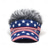 economico Cappellino da baseball da uomo-Per uomo Cappello con visiera e parrucche appuntite Visiera per capelli finti Parrucca Uomo Cappello da sole Cappellino da Baseball Cappello parrucca Caffè Grigio Misto Poliestere / Cotone Stampato