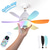 cheap Ceiling Fan Lights-50cm Modern Ceiling Fan Light with 6 Blades, Remote Control RGB Dynamic Lighting Bluetooth Speaker 3 Speed  Color Temp Settings for Kids Bedroom, Game Room Party Decor