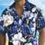cheap Floral Print-Men&#039;s Gradient Floral Print Flowers Summer Hawaiian Shirt Button Up Shirt Aloha Shirt Short Sleeve Hawaiian Holiday Beach Wear Summer Spring Turndown 3D Print Collared Shirts Front One Pocket White