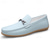 abordables Mocassins décontractés-Mocassins en similicuir rouge pour hommes, design élégant à enfiler avec semelle intérieure confortable et coussinée, idéal pour les week-ends décontractés et les voyages