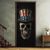 cheap Halloween Door Covers-Halloween Skull Door Decorations Door Covers 4th of July Patriotic Independence Day Backdrop Indoor/Outdoor Door Banner for Front Door Farmhouse