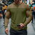 cheap Men&#039;s Casual T-shirts-Men&#039;s T Shirt Henley Shirt Tee Tee Top Long Sleeve Henley Summer Spring Color Block Fashion Designer Basic Patchwork Vacation Street Going out Black Brown Green Top Tee for Men