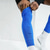 preiswerte Herrensocken-Herren 1 Paar Beinwärmer Schwarz Weiß Farbe Einfach Urlaub Sport &amp; Outdoor Täglich Basic Mittel Frühling Herbst Mode Lässig